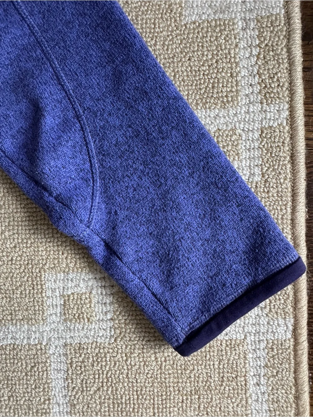 Patagonia Better Sweater 1/4 Zip Fleece Pullover Purple Medium - Picture 9 of 12